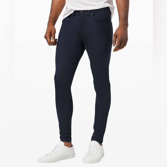lululemon athletica Other - Lululemon Men’s ABC Pants, Skinny, Warpstreme, Solid Black, Size 28, Like New